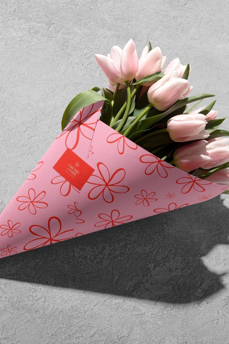 Floral Gift Wrap